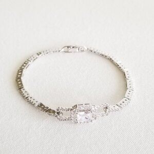 Cubic Zirconia Tennis Bracelet